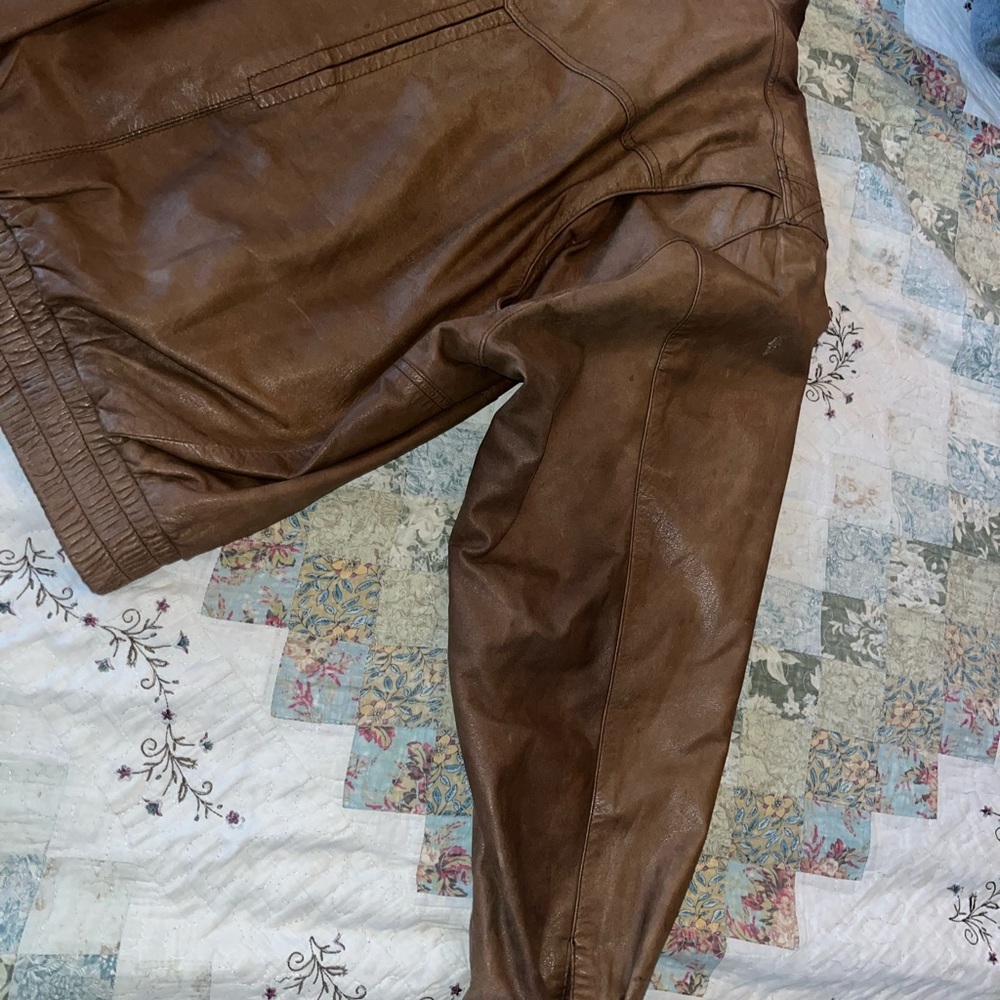 Georgetown leather jacket - Picture 4 of 10